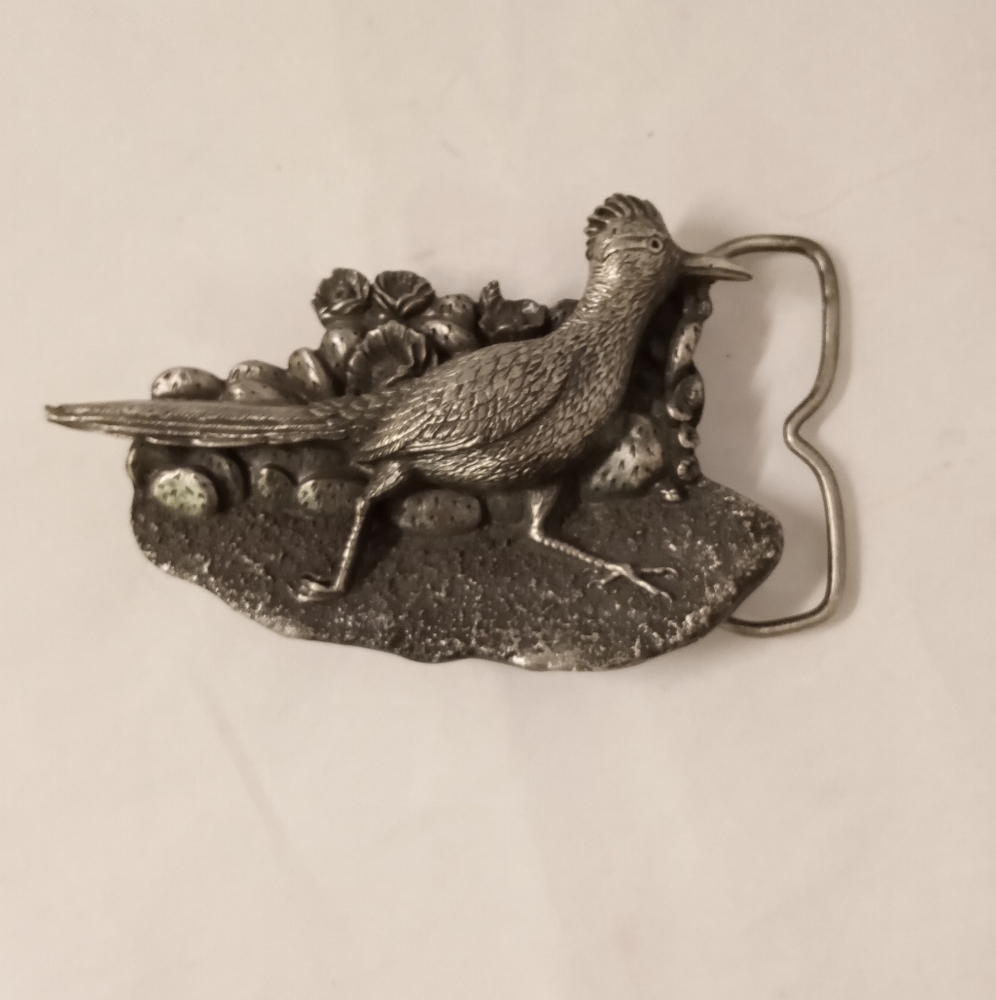 Bergamot Brass Works Roadrunner Belt Buckle